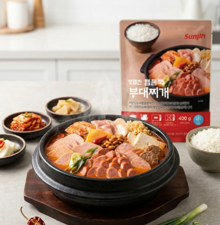 선진 맛깔진 햄듬뿍부대찌개 400g 이미지