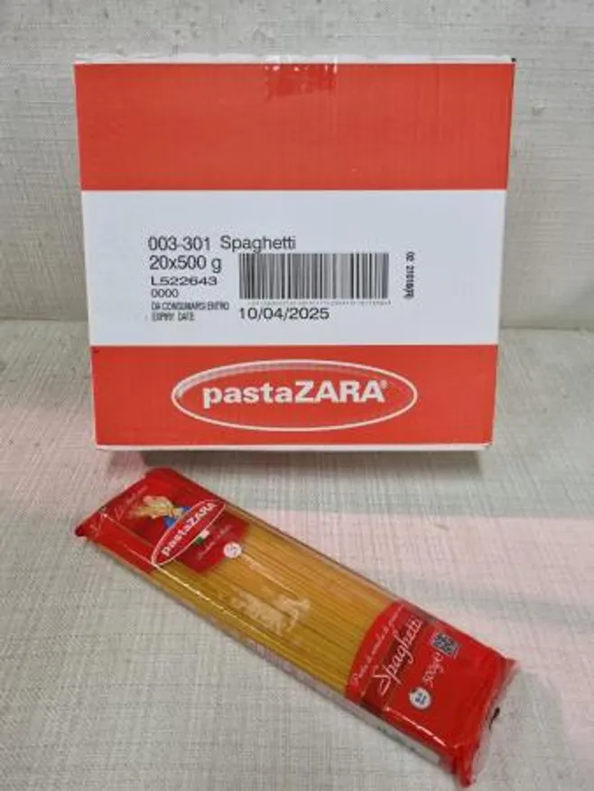 자라 스파게티면 3호 500g X 20개 듀럼밀 파스타면 이미지