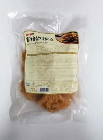 선진 통가슴살치킨까스 800g(80gX10개) 이미지