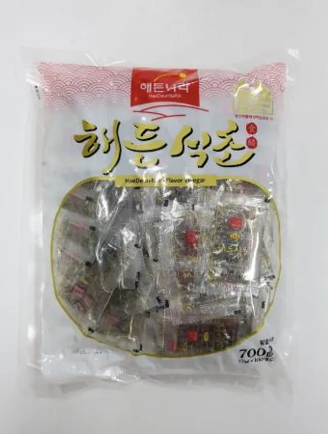 해든나라 해든식초 1회용 700ml (7ml x 100개) 이미지