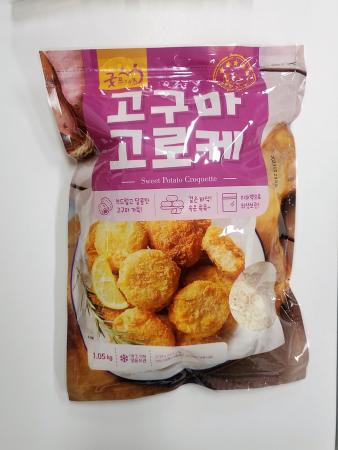 굿프랜즈 고구마고로케 1.05kg 냉동