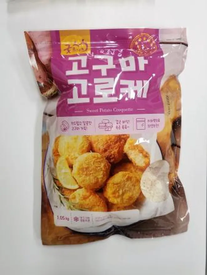 굿프랜즈 고구마고로케 1.05kg 냉동 이미지