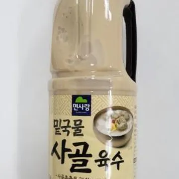 면사랑 밑국물사골육수 1.8L