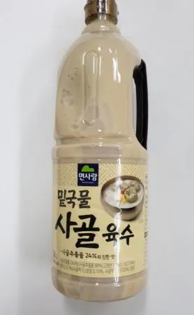 면사랑 밑국물사골육수 1.8L