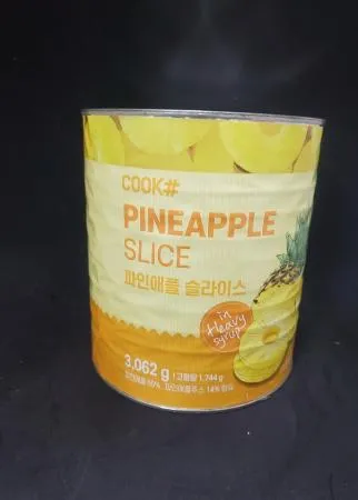 쿡샵 파인애플 슬라이스 3kg 