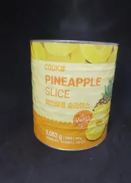 쿡샵 파인애플 슬라이스 3kg