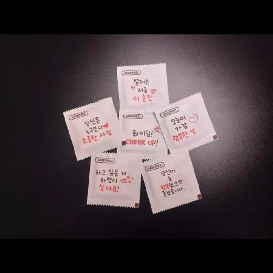 (6종믹스) 100팩 수미포켓장갑/개별포장위생장갑/포켓위생장갑/비닐장갑/일회용위생장갑 이미지