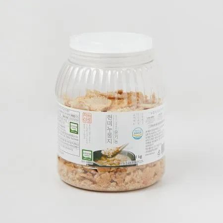 [착한상점] 쌀눈이 살아있는 유기농 현미 누룽지 1kg 이미지