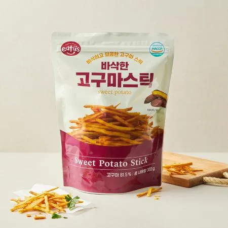 [이더스] 바삭한 고구마스틱 300g 10팩