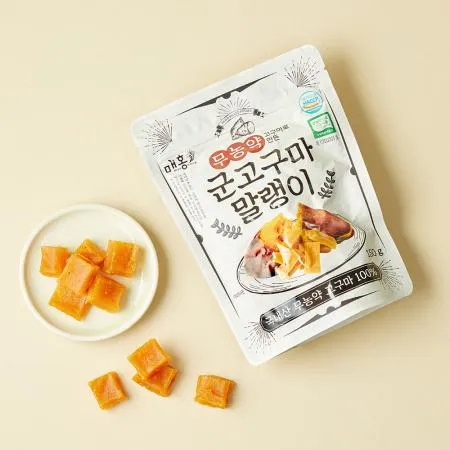 [매홍] 무농약 고구마로 만든 군고구마 말랭이 150g 1팩 이미지
