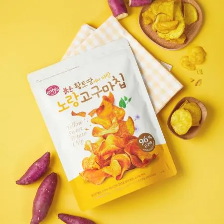 [이더스] 붉은 황토땅에서 자란 노랑 고구마칩 250g 이미지