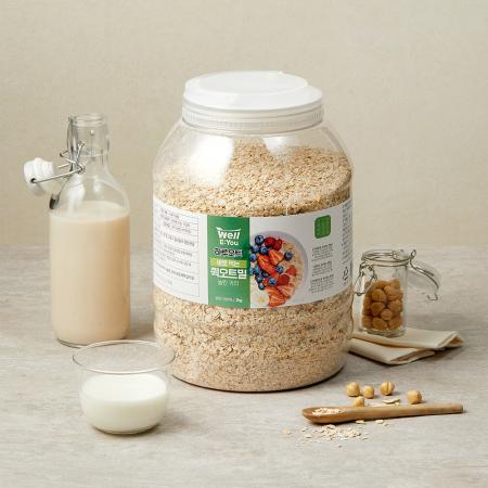 [웰리유] 하루오트 바로먹는 퀵오트밀 2kg
