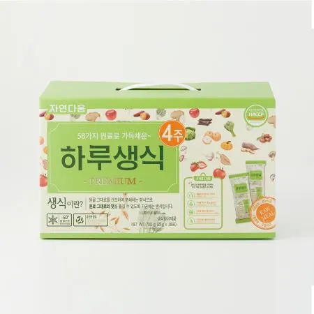 [자연다움] 김수경의 하루생식 4주분 1세트 (25g*28포) 이미지