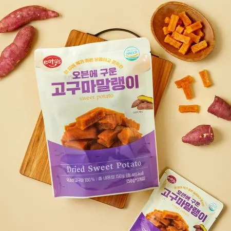 [이더스] 오븐에 구운 고구마 말랭이 150g (50g X 3개입) 이미지