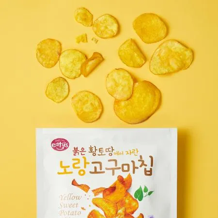 [이더스] 붉은 황토땅에서 자란 노랑 고구마칩 250g 이미지