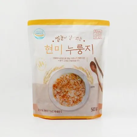 [착한상점] 쌀눈이 살아있는 현미 누룽지 500g 이미지