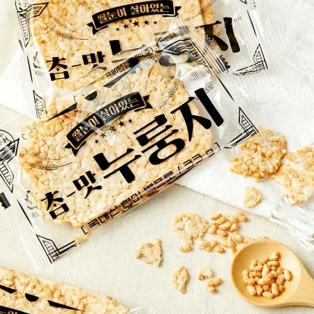 [자연다움] 쌀눈이 그대로 살아있는 바삭 현미 누룽지 330g (33g*10개입) 이미지