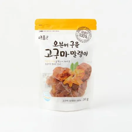 [매홍] 오븐에 구운 고구마 말랭이 150g 1팩 이미지