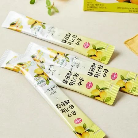 [이더스] 순수 유기농 레몬즙 280g (20g*14포) 이미지