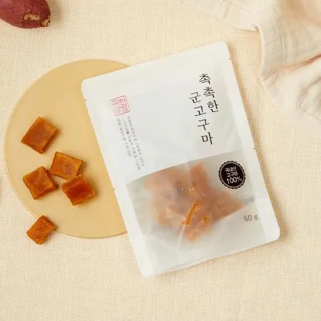 [착한상점] 촉촉한 군고구마 말랭이 60g 이미지