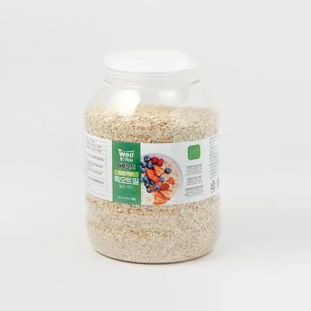 [웰리유] 하루오트 바로먹는 퀵오트밀 2kg 이미지