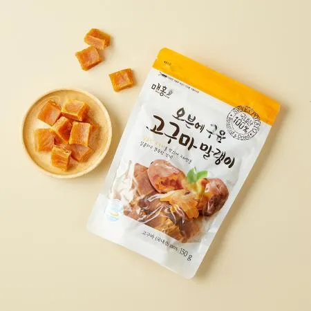 [매홍] 오븐에 구운 고구마 말랭이 150g 1팩 이미지