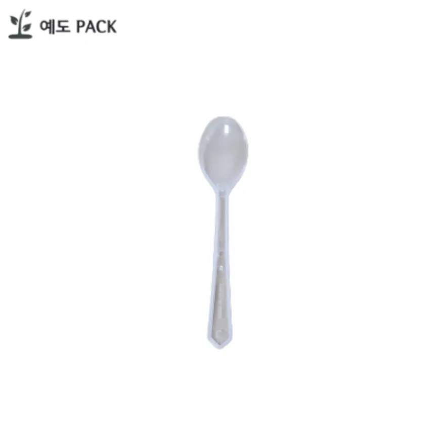 일회용수저 투명 1,500개 낱개포장 이미지