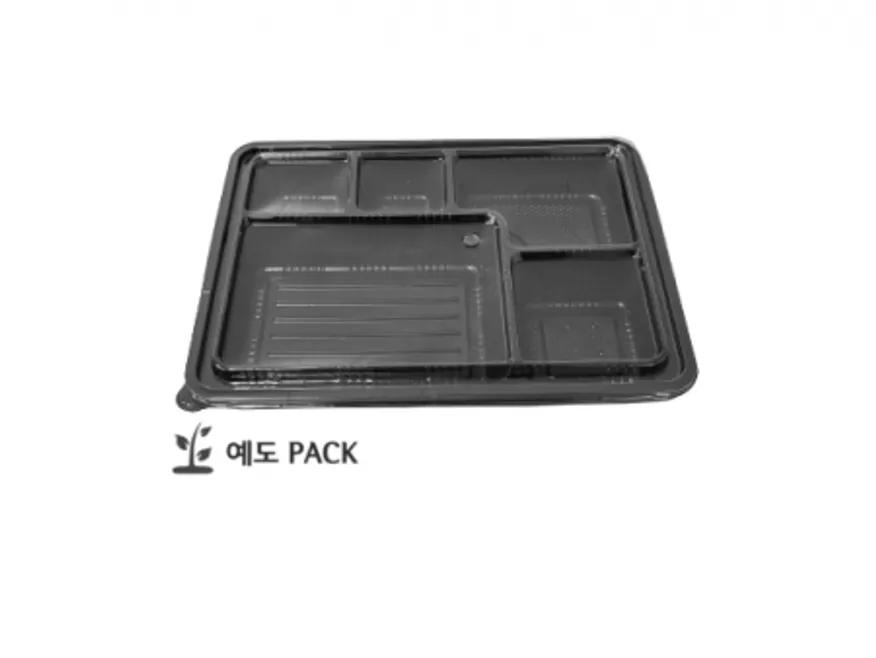 5칸 돈까스 도시락용기 200개 이미지