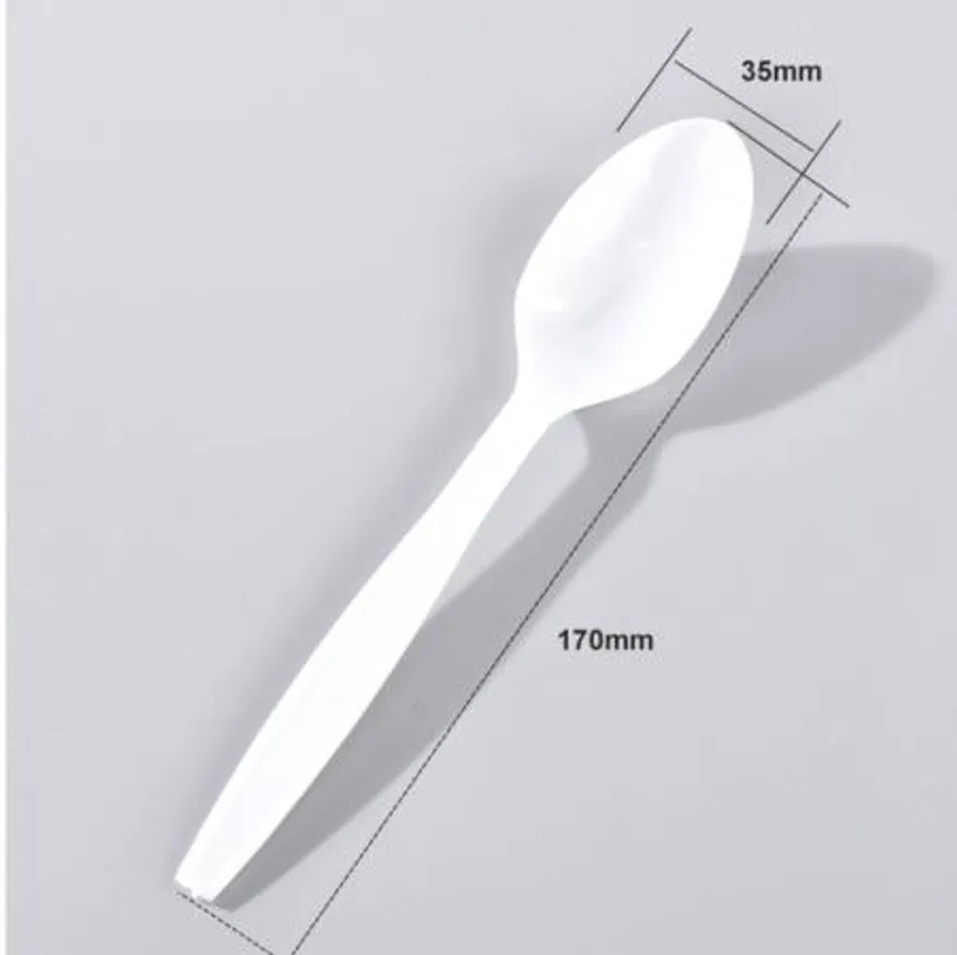 일회용수저 백색 1,500개 낱개포장 이미지