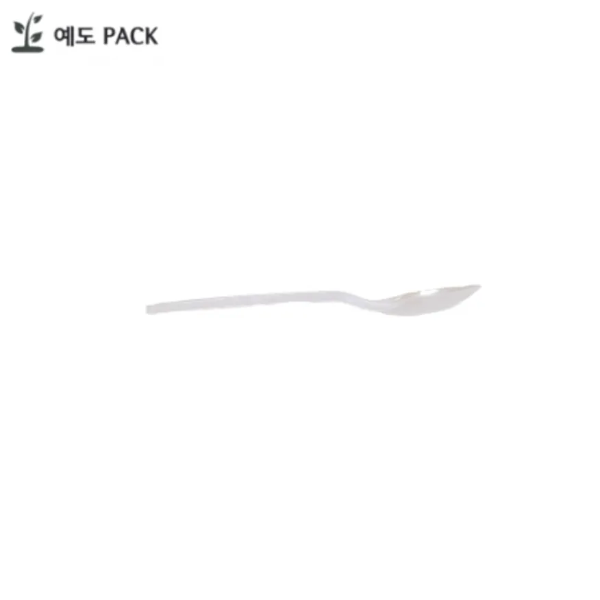 일회용수저 투명 1,500개 낱개포장 이미지