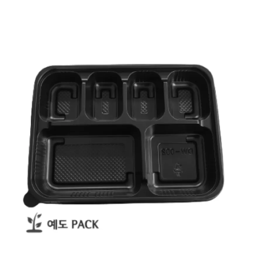 6칸 도시락용기 200세트(DW-002) 이미지
