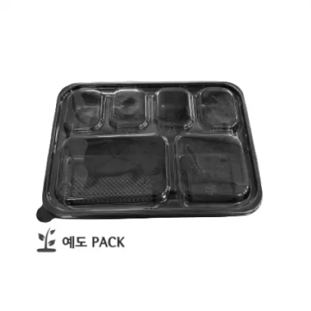 6칸 도시락용기 200세트(DW-002) 이미지