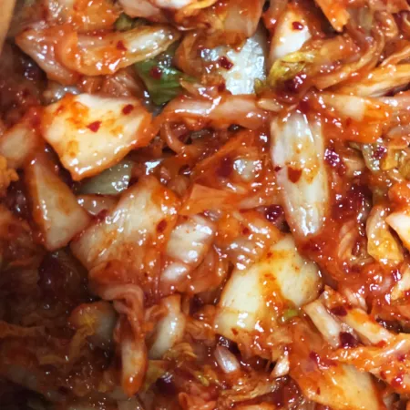 고향의맛 수입산김치 중국산김치 맛김치(절반크기) 생김치 10kg 식당 업소용 이미지