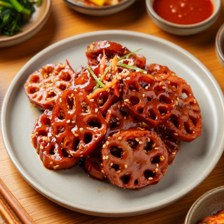 국내제조 바른먹거리 밑반찬 연근조림 4kg