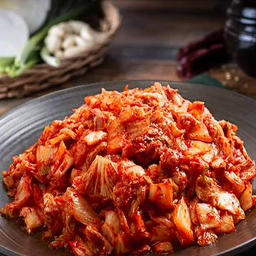 고향의맛 수입산김치 중국산 슬라이스 김치(잘게썬크기) 생김치 10kg 식당 업소용