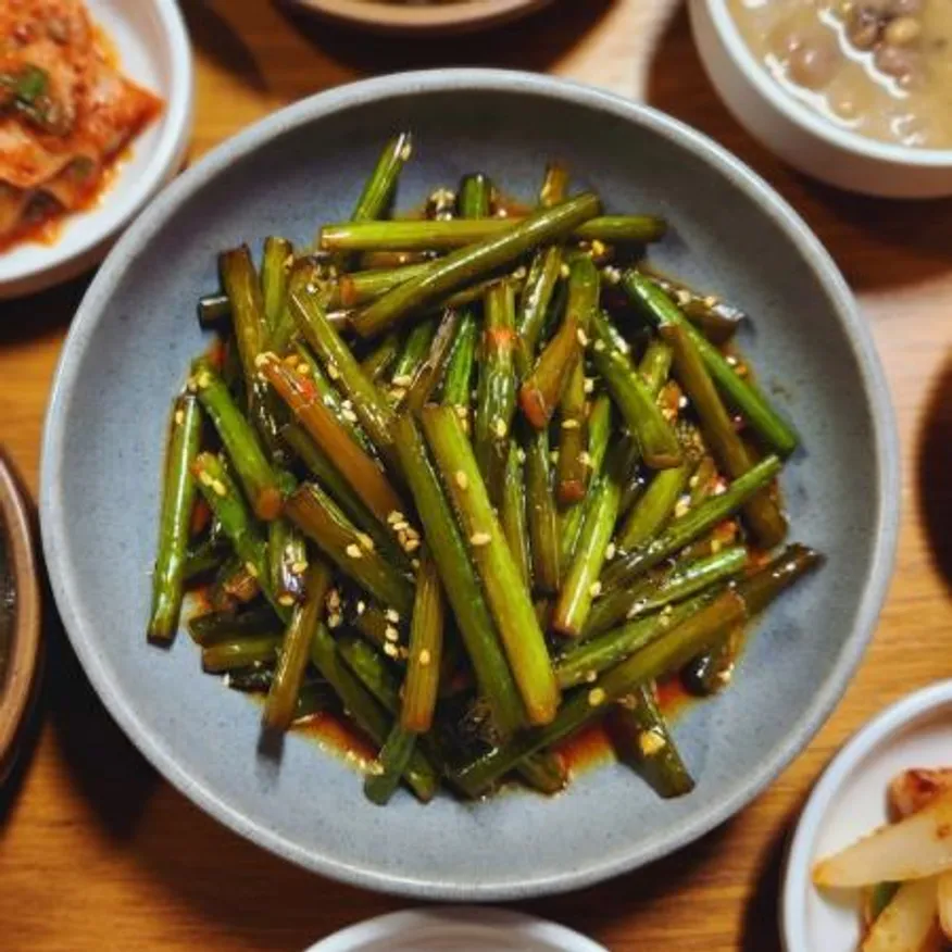 국내제조 바른먹거리 밑반찬 간장마늘쫑 4kg/아이스배송 이미지
