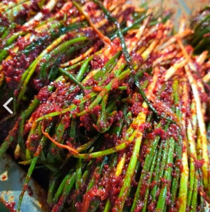 감칠맛을 담은 정성 쪽파김치 이미지