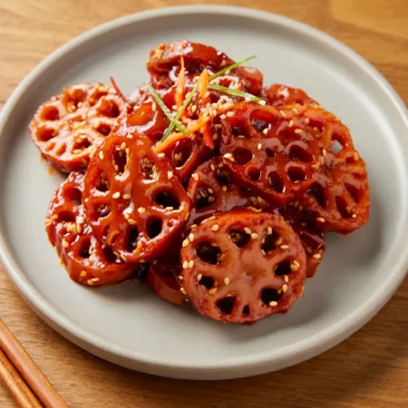 국내제조 바른먹거리 밑반찬 연근조림 4kg 이미지
