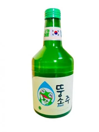 뚱 소주케이스(투명)  / 박스 10팩 /  350ml 샤베트 전용 ,  240ml 연동가능