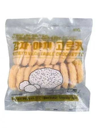 [40g] 웬뎅 감자야채고로케 720g(40g × 18개입)