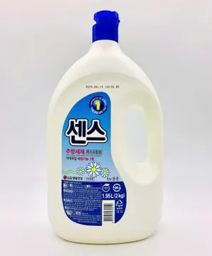 LG생활건강 센스 주방세제 1.95L 2kg x 3ea / 친환경 야채과일 세정 1종 주방세제 퐁퐁
