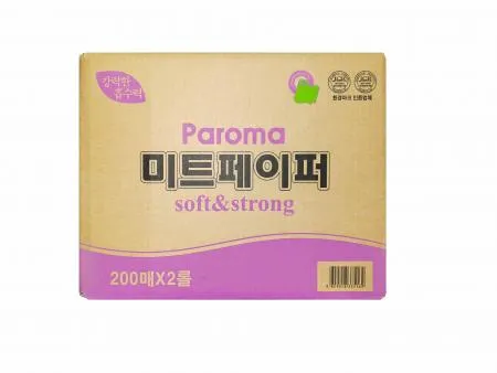 파로마 미트페이퍼 200매 2입 / 핏물 핏기 고기 조리 요리 주방 이미지