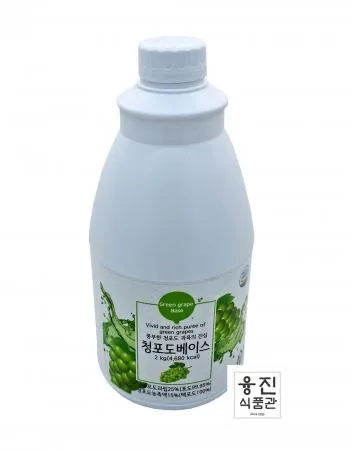 신진 청포도베이스 2kg  청포도주스 액상 베이스 이미지