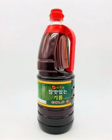 진솔 참 맛있는 기름 골드 GOLD 1.8L / 식자재 대용량 향미유 맛기름