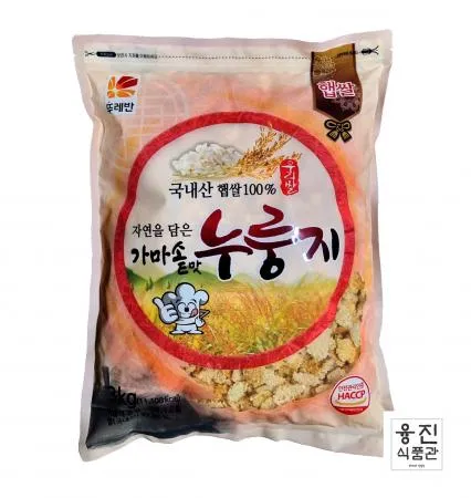 뚜레반 가마솥맛 누룽지 3kg / 대용량 누룽지 식사대용 간식