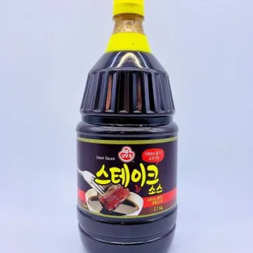 오뚜기 스테이크 소스 2.1kg / 햄버거 갈비 불고기 등 육류요리 생선 닭고기 재울 때