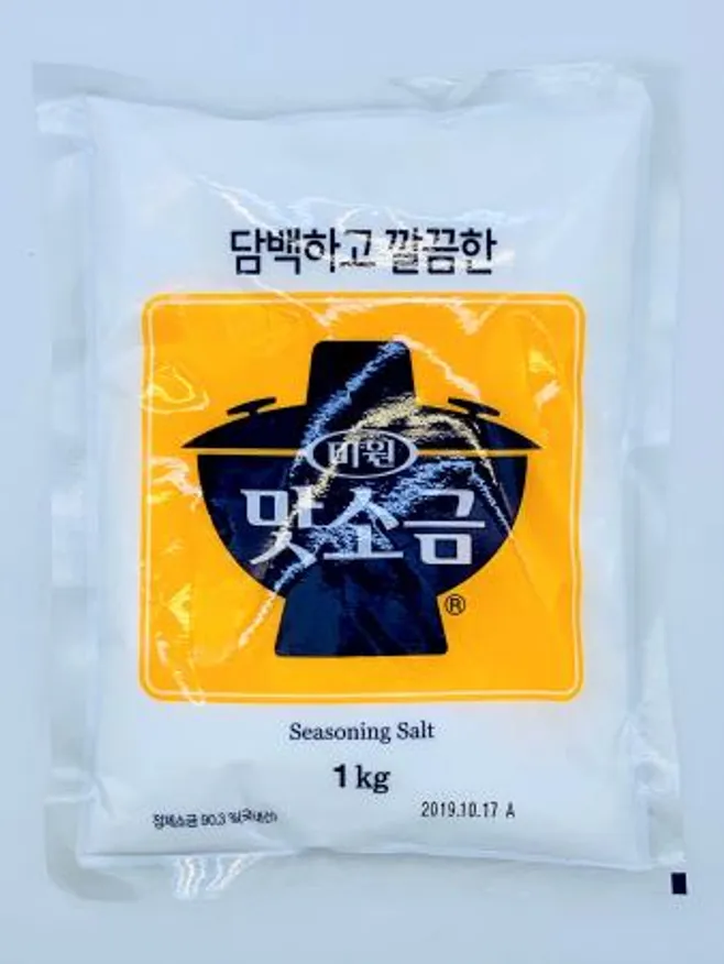 대상 미원 맛소금 1kg x 3개 / 감칠맛 조미료 사기템 이미지