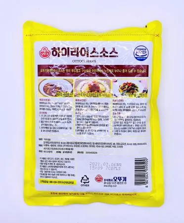 오뚜기 하이라이스 소스 분말 1kg x 3ea / 오믈렛 찹스테이크 대용량 업소용 50인분 과립형 이미지