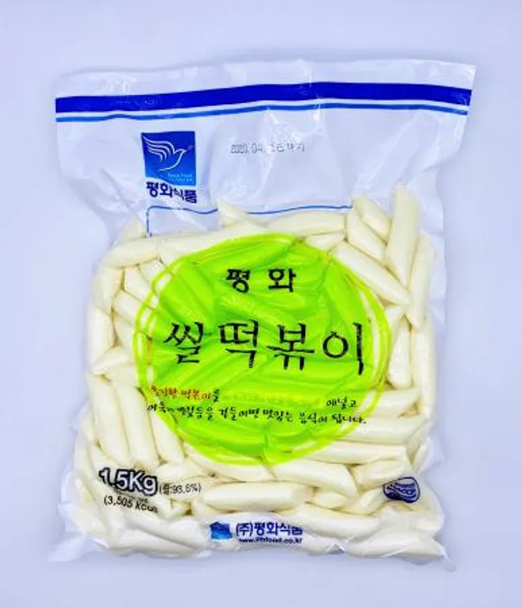 평화 쌀떡볶이(중) 1.5kg x 5개 / 떡볶이 떡꼬치 떡사리 이미지