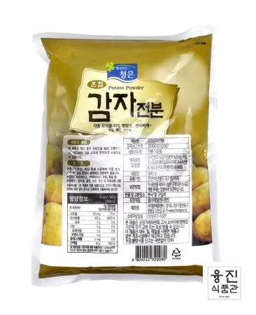 청은 혼합 감자전분 500g / 감자떡 탕수육 꿔바로우 우유떡 바삭 쫀득 튀김 재료 이미지